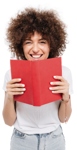 mulher livro